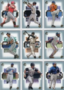 Juegos de equipo de béisbol auténticos Upper Deck SP 2003 **Elige tu equipo** - Imagen 1 de 34