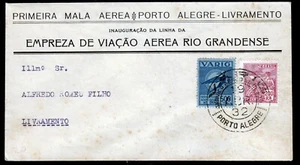 Brazil Varig V 16, on airmail letter Porto Alegre 19.4.32 - Picture 1 of 2