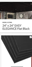 Armstrong CEILINGS Flat Black 2 ft.x2 ft. Ceiling Panel 10 Pieces-40sqft 1278BL