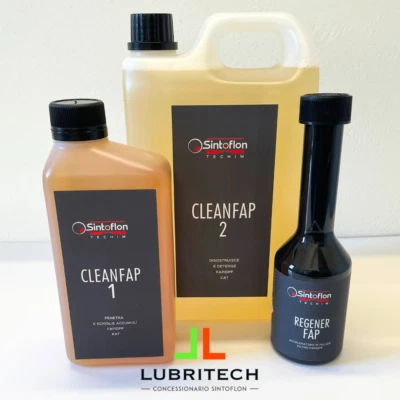 Sintoflon CleanFap1 e CleanFap2 x KIT CLEAN pulizia filtro FAP DPF + RegenerFAP