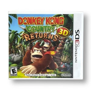 Donkey Kong Country Returns 3D Nintendo 3DS, Sealed NEU First 1st Print Original - Bild 1 von 7