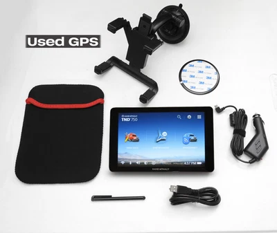 Rand McNally TND 750 7-inch GPS Truck Navigator w/ Extra Accessories - Image 1 of 4