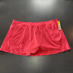 🆕All in Motion pantaloncino donna maglia spacco rosa corallo taglia 3X attrezzatura allenamento - Foto 1 di 8