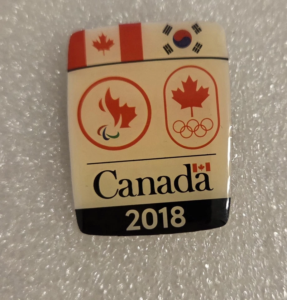 PIN Pyeongchang 2018 paralímpico paralímpico de Canadá noc Foto 1 de 1