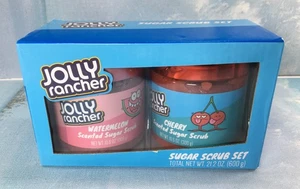 Jolly Rancher Sugar Scrub Set, (1) Cherry & (1) Watermelon, 21.2 oz (600g) Total - Picture 1 of 9