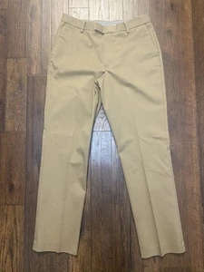 Charles Tyrwhitt Classic Fit Dress Chino Pants Mens 32x30 Khaki Non Iron Stretch - Picture 1 of 10