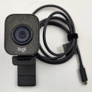 Logitech Stream Cam Model VU0054 1080p 60FPS Webcam 8390 (CAMERA ONLY) Gray - Afbeelding 1 van 4