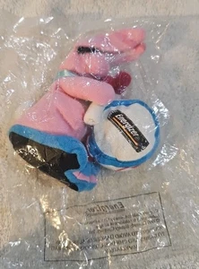 Energizer Bunny Vintage 7 Zoll rosa Sitzsack Spielzeug Plüsch 1997 Trommel TOP ZUSTAND - Bild 1 von 1