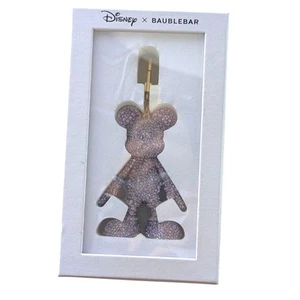 Baublebar x Disney Kristall Mickey Mouse Taschenanhänger Silber irisierend Neu - Bild 1 von 4