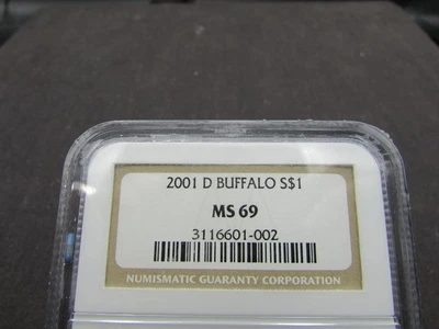 2001 D NGC MS 69  BUFFALO.  AWESOME.  !!! - Image 1 of 4