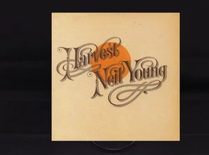 NEIL YOUNG COSECHA ÁLBUM CUBIERTA METAL SIGNO 8"X8" M120 - Imagen 1 de 4