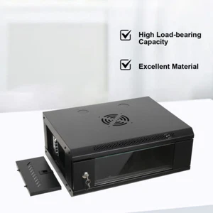 4U Rackmount Server Case 5404A 21.65×15.74×8.27inch floor/wall mounted US - Picture 1 of 13