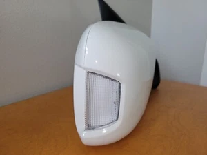 NEW WHITE Mirror fits HONDA PILOT 09-15 Passenger Door No Heat w/Memory&Signal - Picture 1 of 4