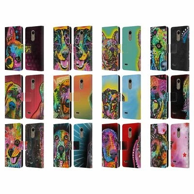 OFFICIAL DEAN RUSSO DOGS LEATHER BOOK WALLET CASE FOR LG PHONES 1 - Image 1 of 4