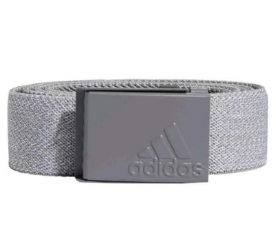 Cinturón reversible adidas Golf para hombre elástico jaspeado, gris, talla única para la mayoría Foto 1 de 3