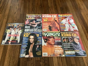 Lot of 7 Kung-Fu Magazines from Y2K Bruce & Brandon Lee / Shi Yan Ming Inside - Picture 1 of 14