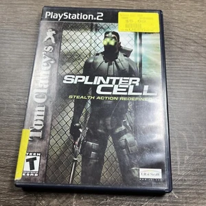 Tom Clancy SPLINTER CELL ( Sony PlayStation 2 PS2 ) 2003 - Complete - Picture 1 of 4