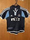 2000-01 Newcastle Adidas Away Shirt Jersey Football Soccer Youth sz S 140 cm 10Y