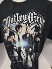 Mens 3Xl Xxl Retro Motley Crue "The Tour 2012" Pentagram Rock Concert T-Shirt