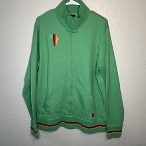 VANCL Mens Africa Track Jacket XL Green Red Yellow - Picture 1 of 24