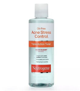 Neutrogena Oil-Free Acne Stress Control Triple-Action Toner-Microclear 8 fl Oz