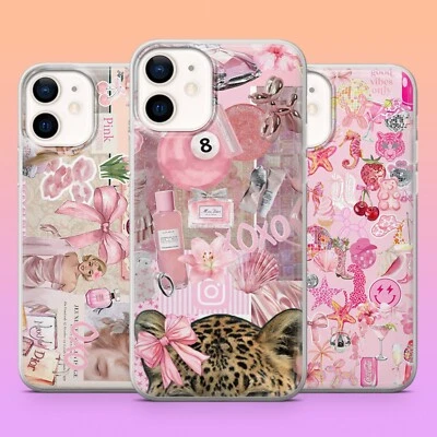 Funda de teléfono Preppy Girly para iPhone 16 15 14 13 para Pixel 9 8pro para Samsung s24 Foto 1 de 4