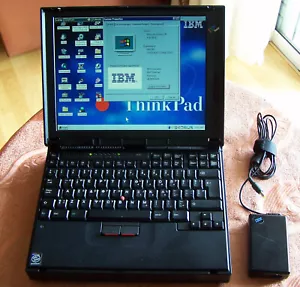 Win 95 IBM ThinkPad 380D Intel Mmx 150MHz 2GB HD-ΝΟ 360cs 770c 701c 600 Vintage 1997 - Bild 1 von 22