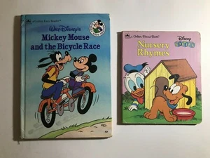 Golden Easy Reader, Boardbook - Disney Babies Nursery Rhymes, Bicycle Race - Picture 1 of 12