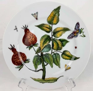 Vintage A Mottahedeh Design "The Exotic Plant" 9 1/4" dia. dinner / lunch plate - Picture 1 of 3