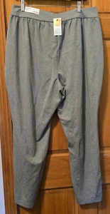 Lane Bryant Ponte Pants Womens SZ 14/16 Gray Stretch Pull-On Straight Leg NEW - Picture 1 of 7