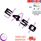 E450 Scritta Posteriore Cofano Baule Emblema Distintivo Per MERCEDES Benz, Gloss