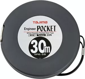TAJIMA MEASURING TAPE EPK-30BL ENGINEER POCKET (LENGTH 30m / WIDTH 10mm) - Picture 1 of 3