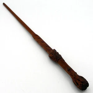 16" Hand Carved Mahogany Wood Harry Potter Magic Wand Wizard Cosplay w/ Free Bag - Picture 1 of 12