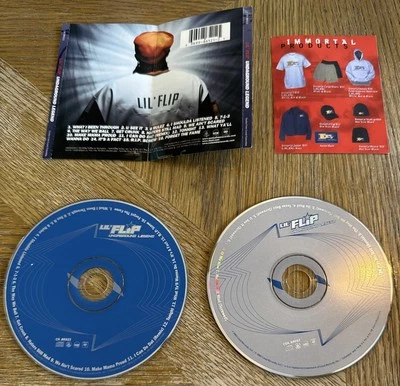 Lil’ Flip Underground Legend 2 CD 2002 Sucka Free Loud Columbia Records No Case Foto 1 de 2