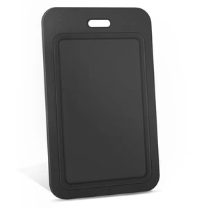 3 Pack Sliding ID Badge Holders Black Plastic Vertical ID Card Holder Hard ID... - Picture 1 of 7