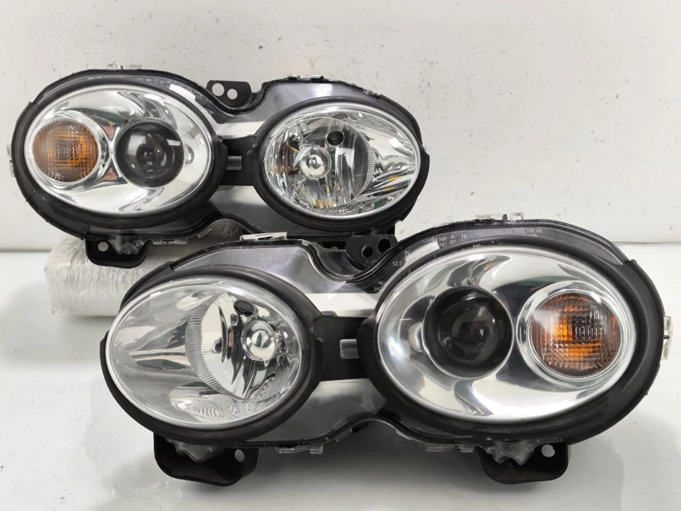 1对2002-08 JAGUAR X-TYPE XTYPE前HELLA投影仪前灯灯灯  — 第 1/4 张图片