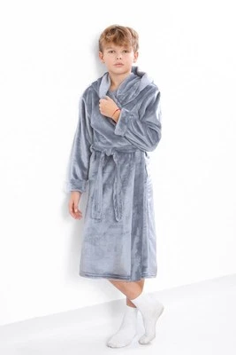 Boys’ Wrap Robe – Plush Fabric & Free Movement Fit, Demi-season,  Nosi svoe 6... - Изображение 1 из 4