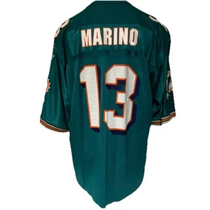 Miami Dolphins Dan Marino Football Jersey #13 Size 52 XL Starter NFL 1995 Vtg - Picture 1 of 12