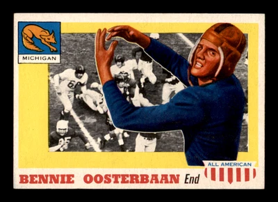1955 TOPPS ALL-AMERICAN #80 BENNIE OOSTERBAAN (NM-MT) SUPER HIGH QUALITY ~ GFCC - Image 1 of 3