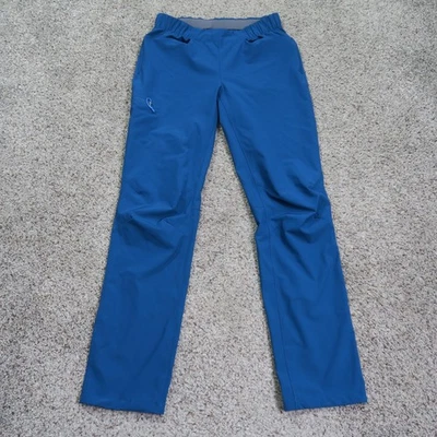Pantalones Patagonia para mujer 4 azules Chambeau escalada en roca senderismo sendero elástico 28x31 Foto 1 de 4