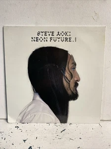Steve Aoki Neon Future Vinyl Record - Imagen 1 de 4