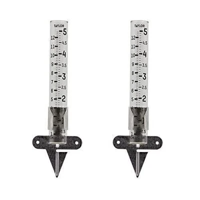 Pluviómetro Taylor 2710N2, transparente Foto 1 de 4