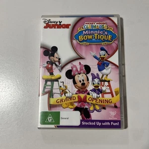 Mickey Mouse Clubhouse-Minnie's Bow-Tique (DVD, 2009) Region 4 PAL Disney - Picture 1 of 6