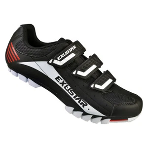 Shoes Exustar MTB SM308 44 White/Black/Red - Picture 1 of 2