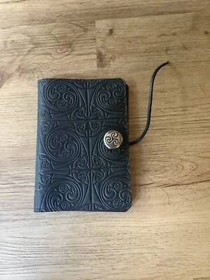 Oberon Design Triskelion Small Journal In Navy - Image 1 of 4
