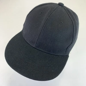 Balera Dancewear Youth Solid Black Ball Cap Snapback Baseball Hat - Picture 1 of 5
