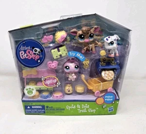 Hasbro Littlest Pet Shop Spots & Dots Treat Shop #2306 - #2308 Set LPS - Bild 1 von 7