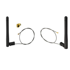 10x 2,4GHz 3dBi Omni WIFI Antena przedłużony kabel U.FL do modułu bezprzewodowego i MINI - Zdjęcie 1 z 5