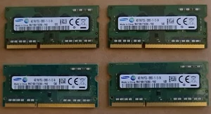 Computadora portátil 8 GB 2x4 GB DDR3L 1600 MHz RAM PC3L 12800S 1Rx8 memoria 204 pines SODIMM - Imagen 1 de 1