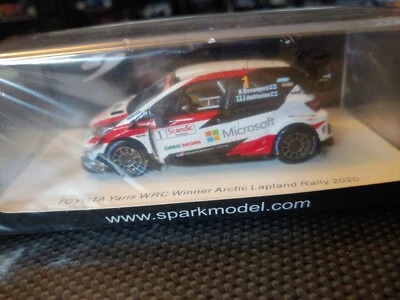 Spark S6567 TOYOTA YARIS Wrc Plus K Rovanpera WINNER Rally Arctic 2020 -1:43 - Immagine 1 di 4